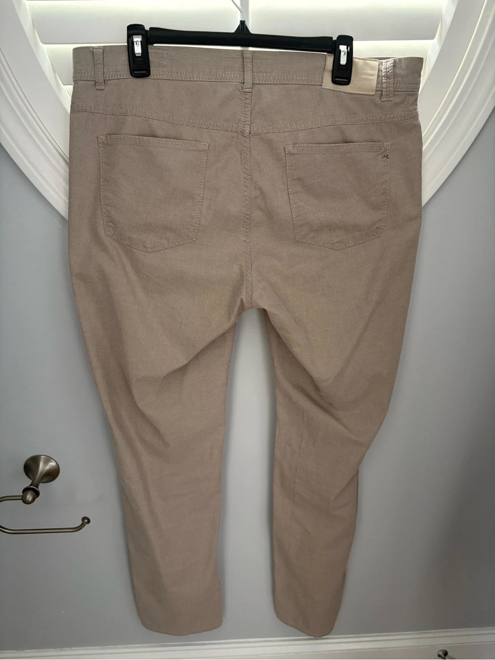 Brax men’s 38 x 34 flat front khaki pants-cooper fancy style-regular fit